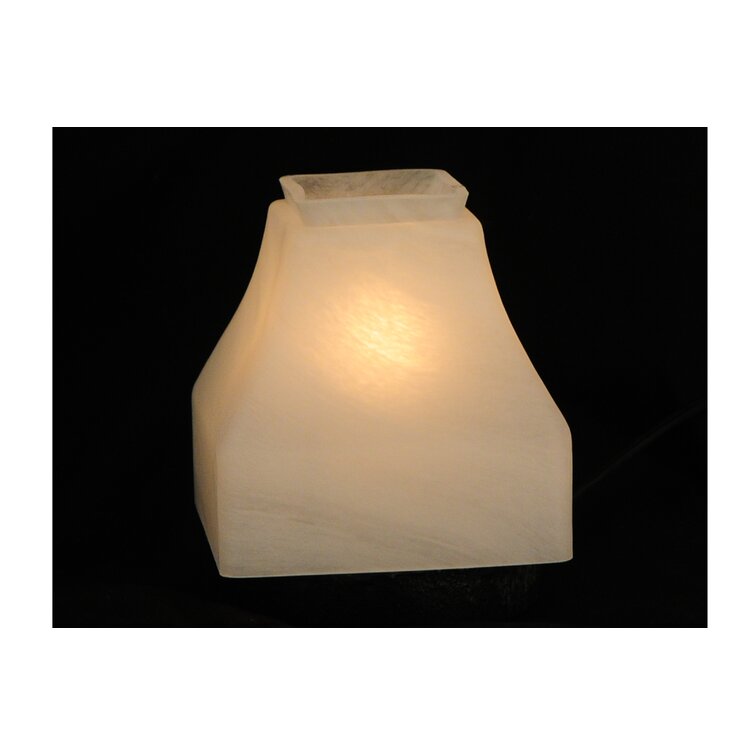 Square glass online lamp shade